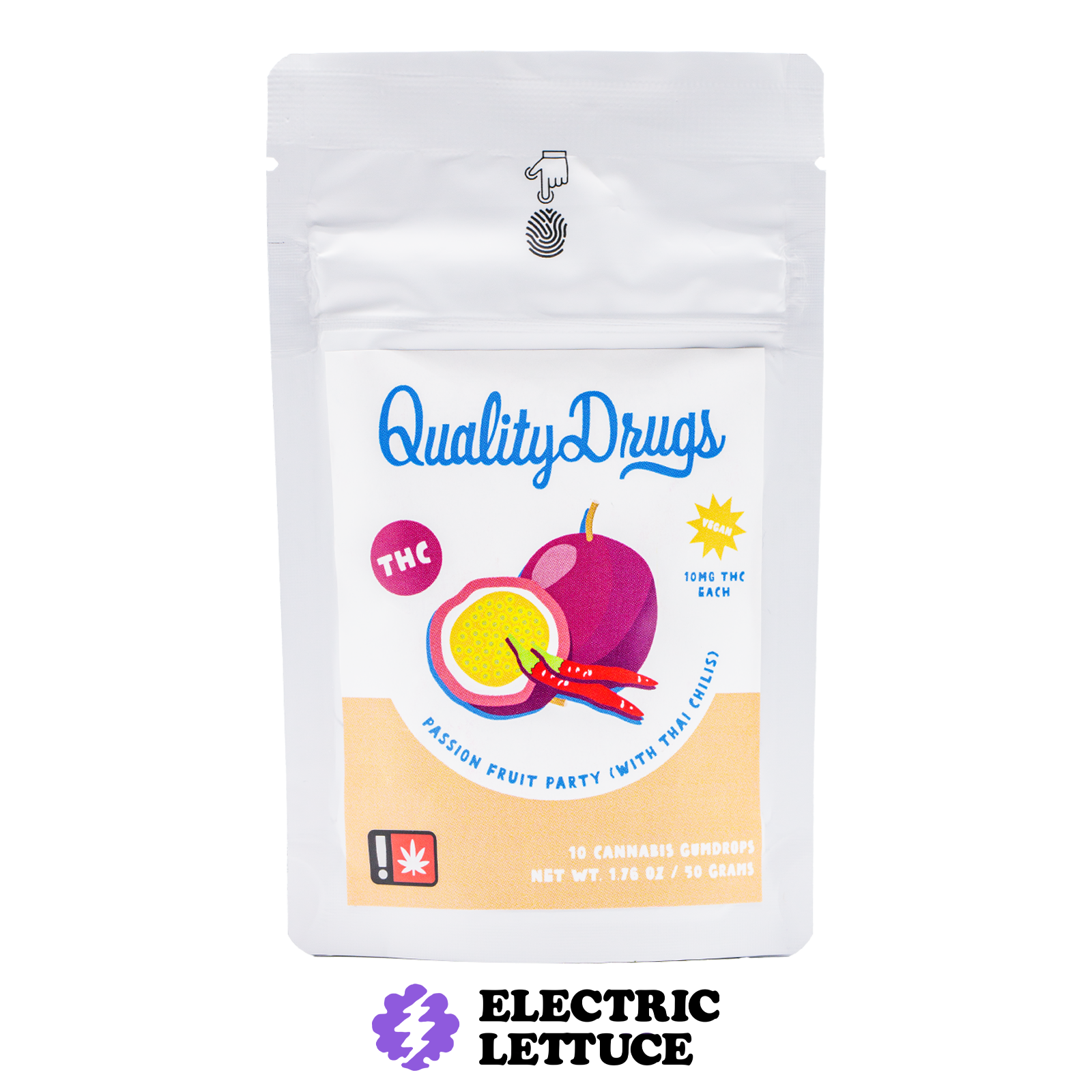 Quality Drugs Passionfruit Party 10pk Gumdrops