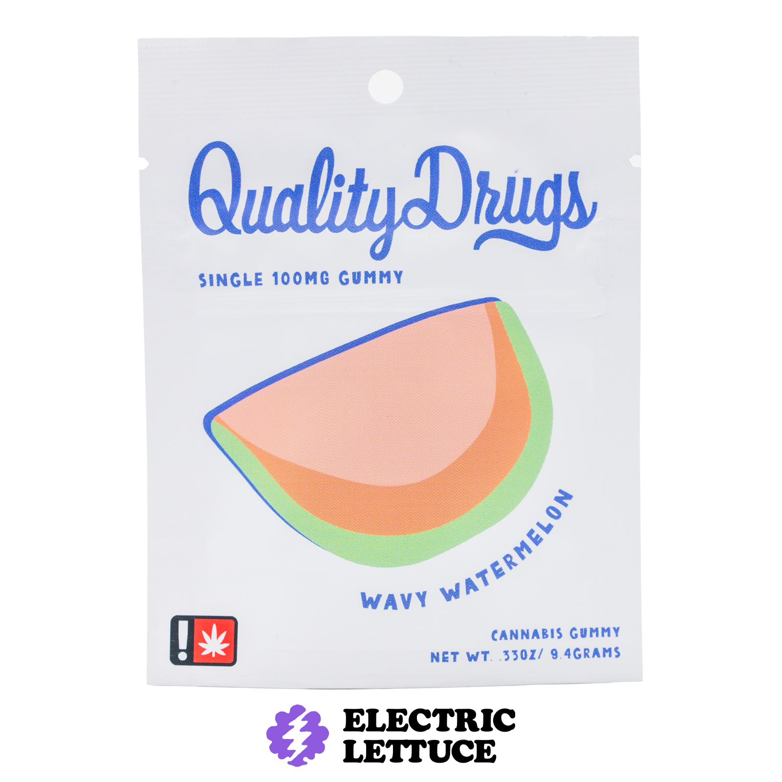 Quality Drugs Watermelon Single Gummy 100mg