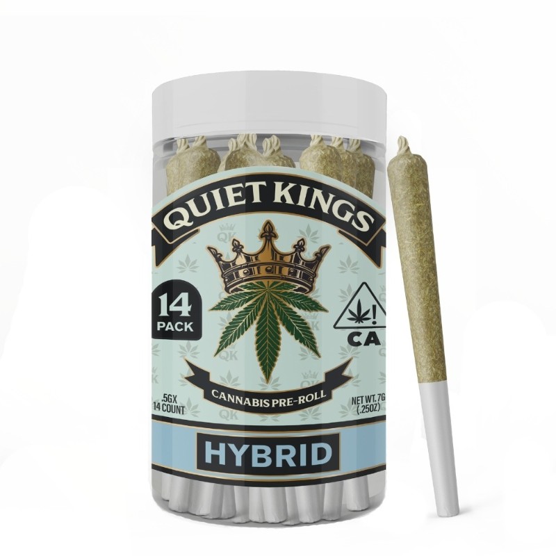 Quiet Kings Desert Lime (H) Preroll 14pk 7g