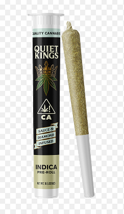 Quiet Kings Infused Preroll 1g Grape God