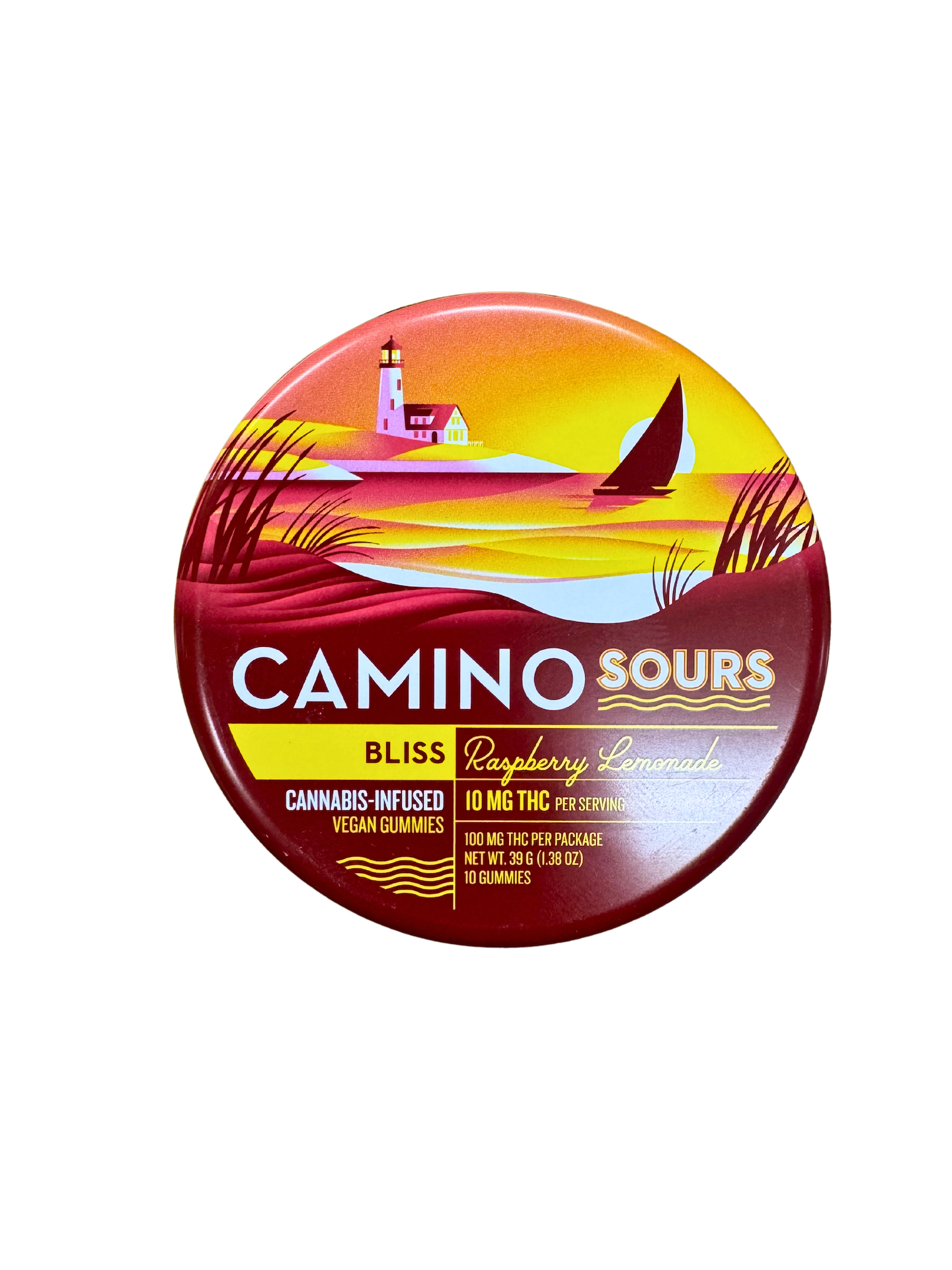 Camino Sours | Raspberry Lemonade | 100mg
