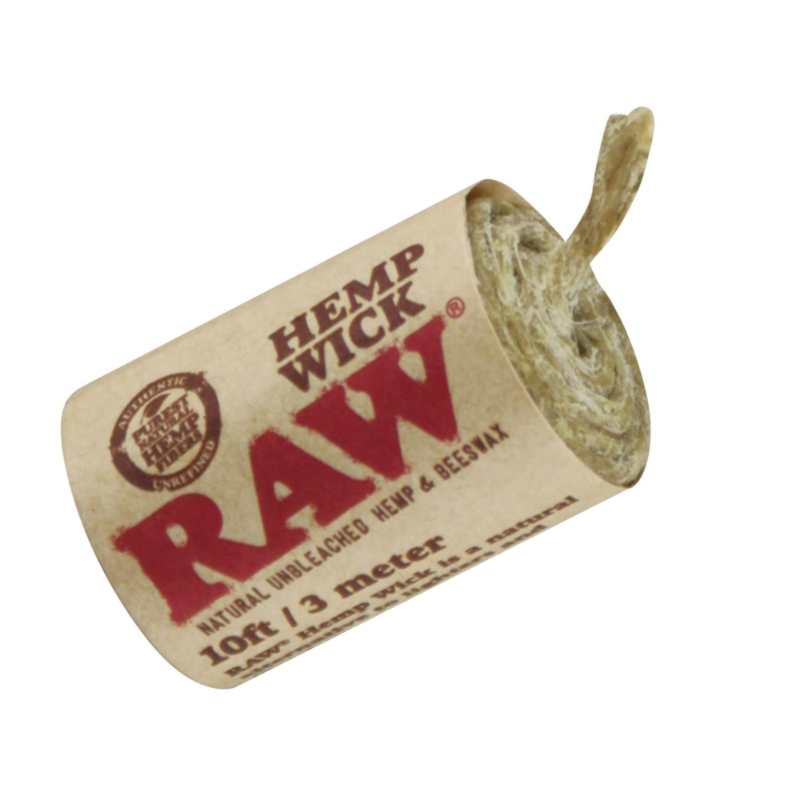 Raw Hemp Wick 10ft