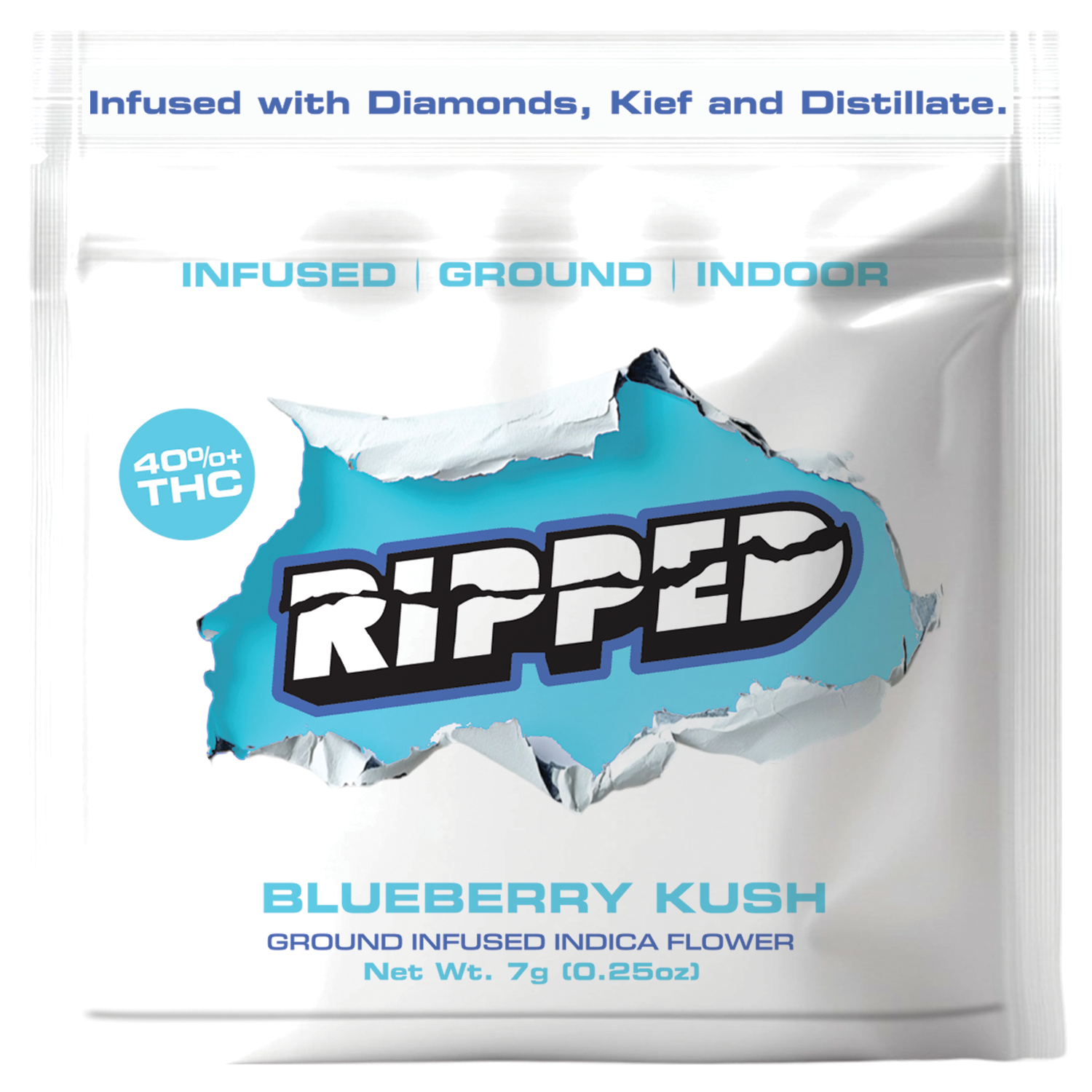 Ripped | Blueberry Kush | Infused Ground | 7g