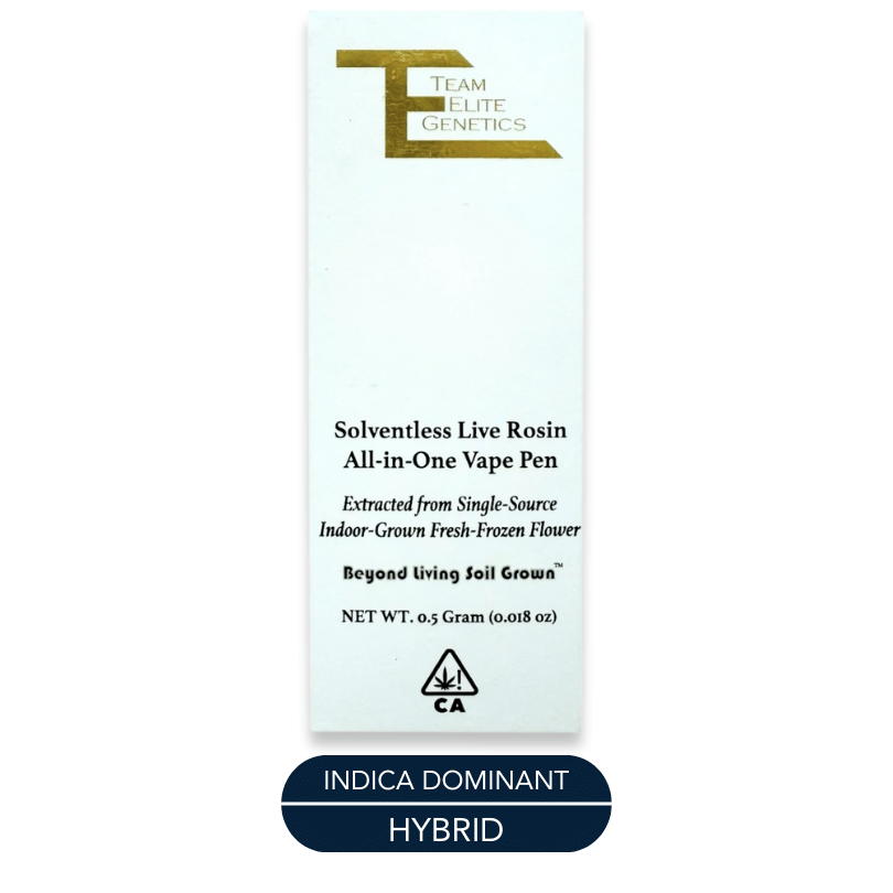 Team Elite Genetics - Live Rosin - Watermelon Taffy - RTU - 0.5g