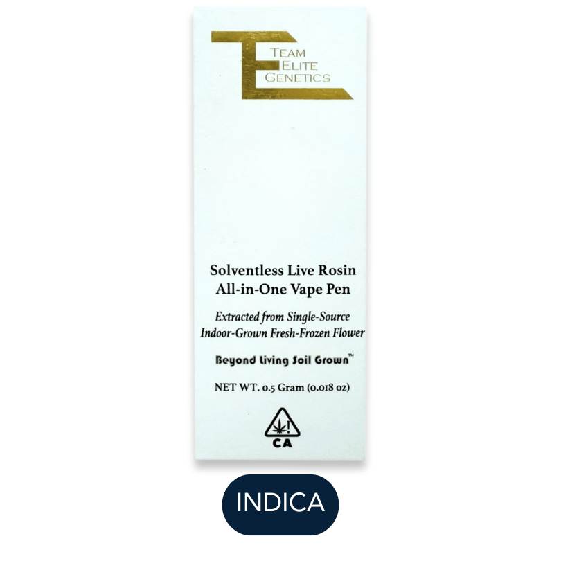 Team Elite Genetics - Live Rosin - Cheese Loaf - RTU - 0.5g