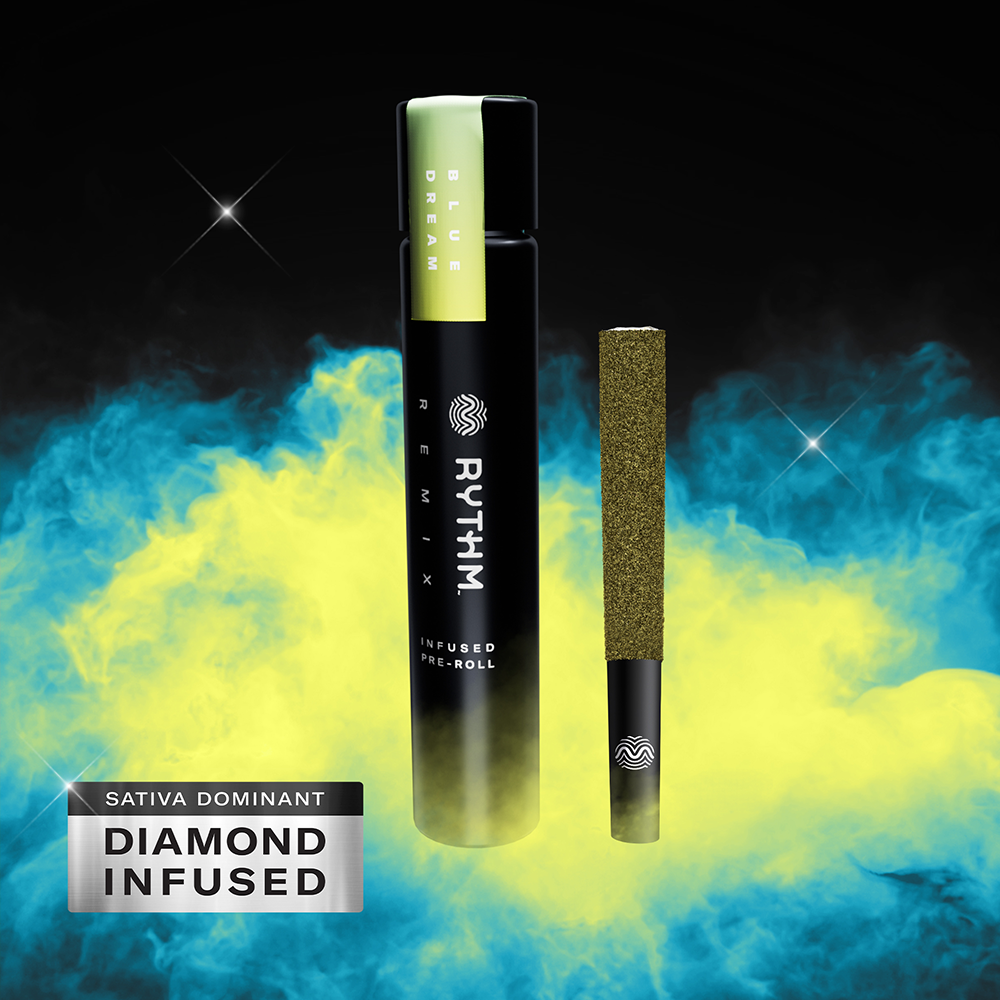 Blue Dream 1g Infused Preroll | Rythm