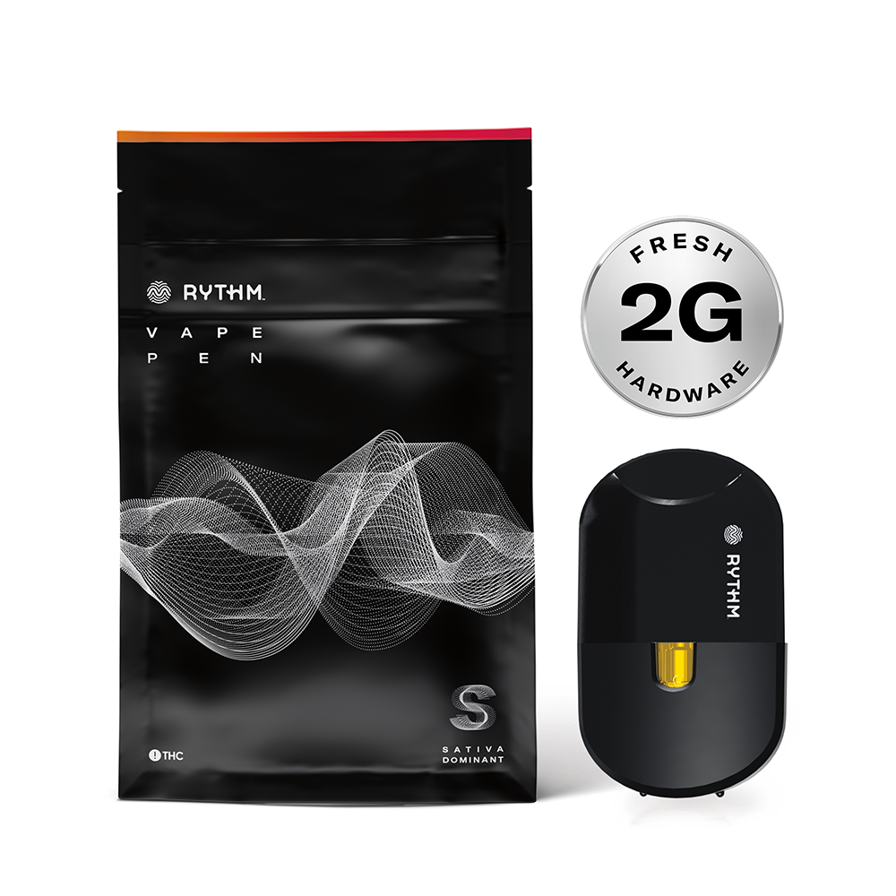 Rythm | Lemon Gelato Cookies | Live Resin Vape Pen | Sativa | 2000mg