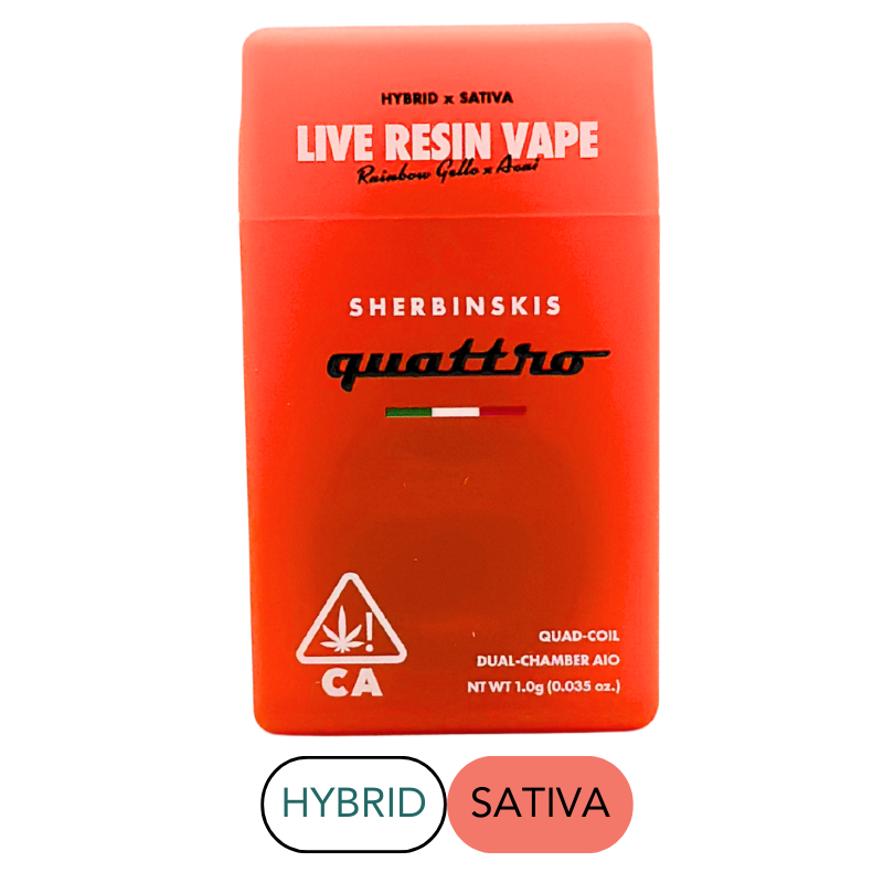 Sherbinskis - Quattro - Rainbow Gello x Acai - RTU - 1.0g