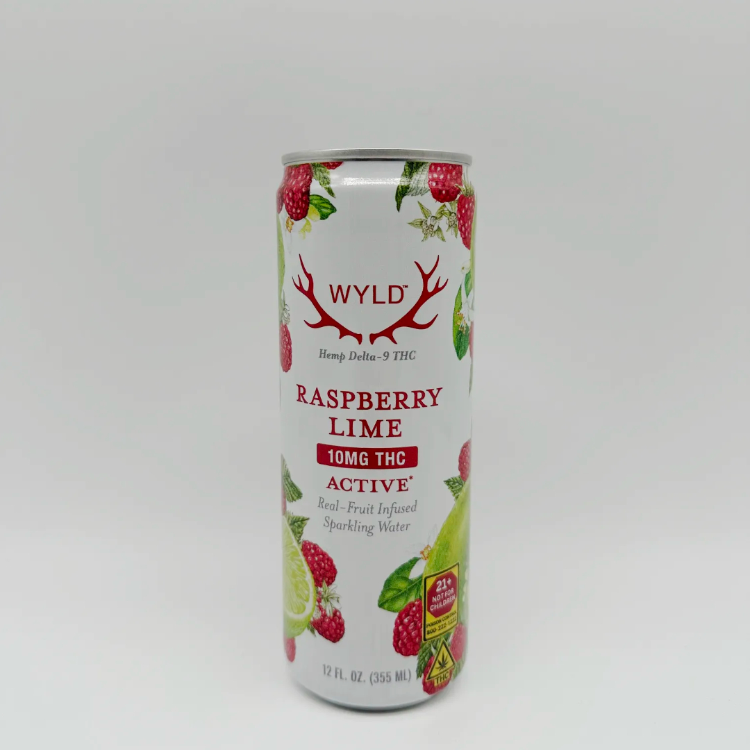 Wyld | Raspberry Lime| 10mg THC beverage