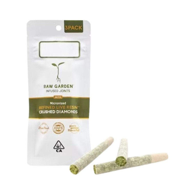 Raw Garden Wedding Cake (I) Rosin Infused Preroll 5pk 2.5g