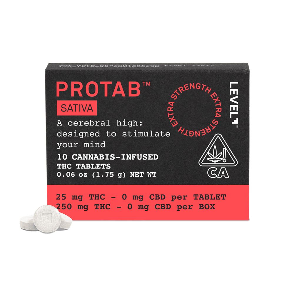 SATIVA PROTAB 250MG - LEVEL BLENDS