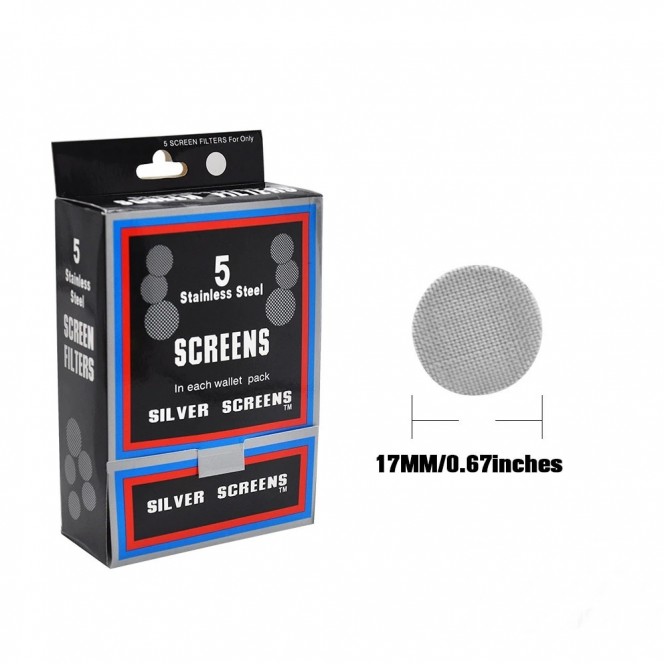 Stainless Steel Screens 5pk