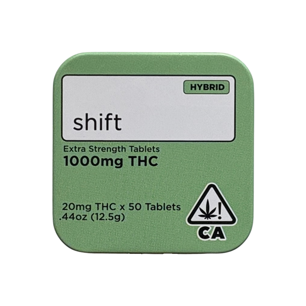 Shift Cannabis — HYBRID EXTRA STRENGTH TABLETS 1000MG - SHIFT