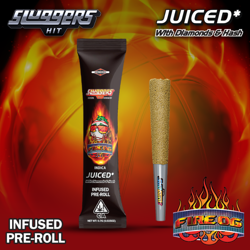 Sluggers Fire OG (I) Infused Preroll .7g