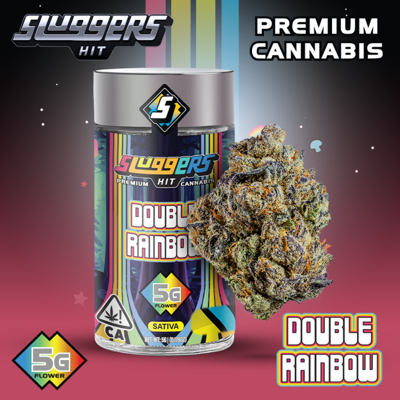 Sluggers Double Rainbow (S) Flower 5g