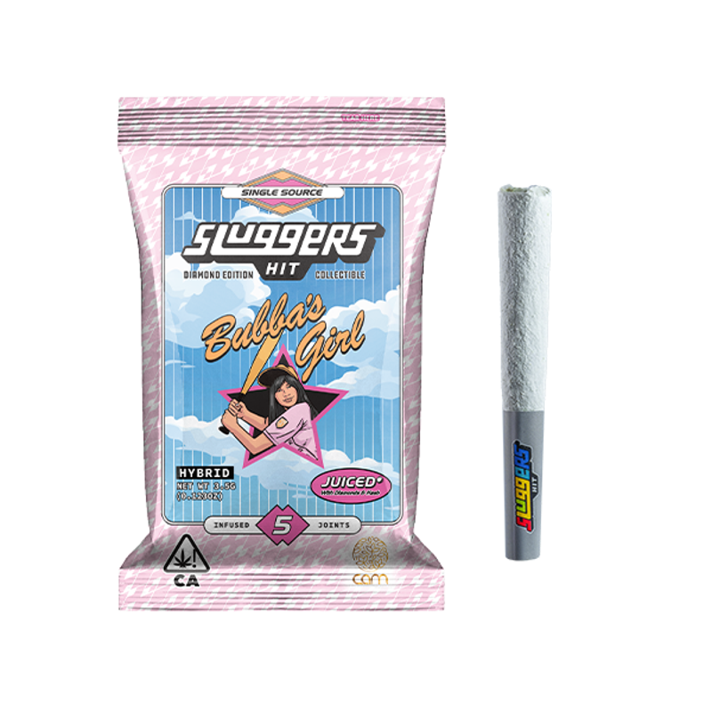 Sluggers Bubba's Girl (H) Infused Preroll 5pk 3.5g