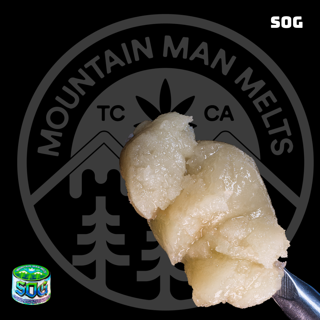 Mountain Man Melts - Live Rosin - SOG - Concentrates - 1.0g