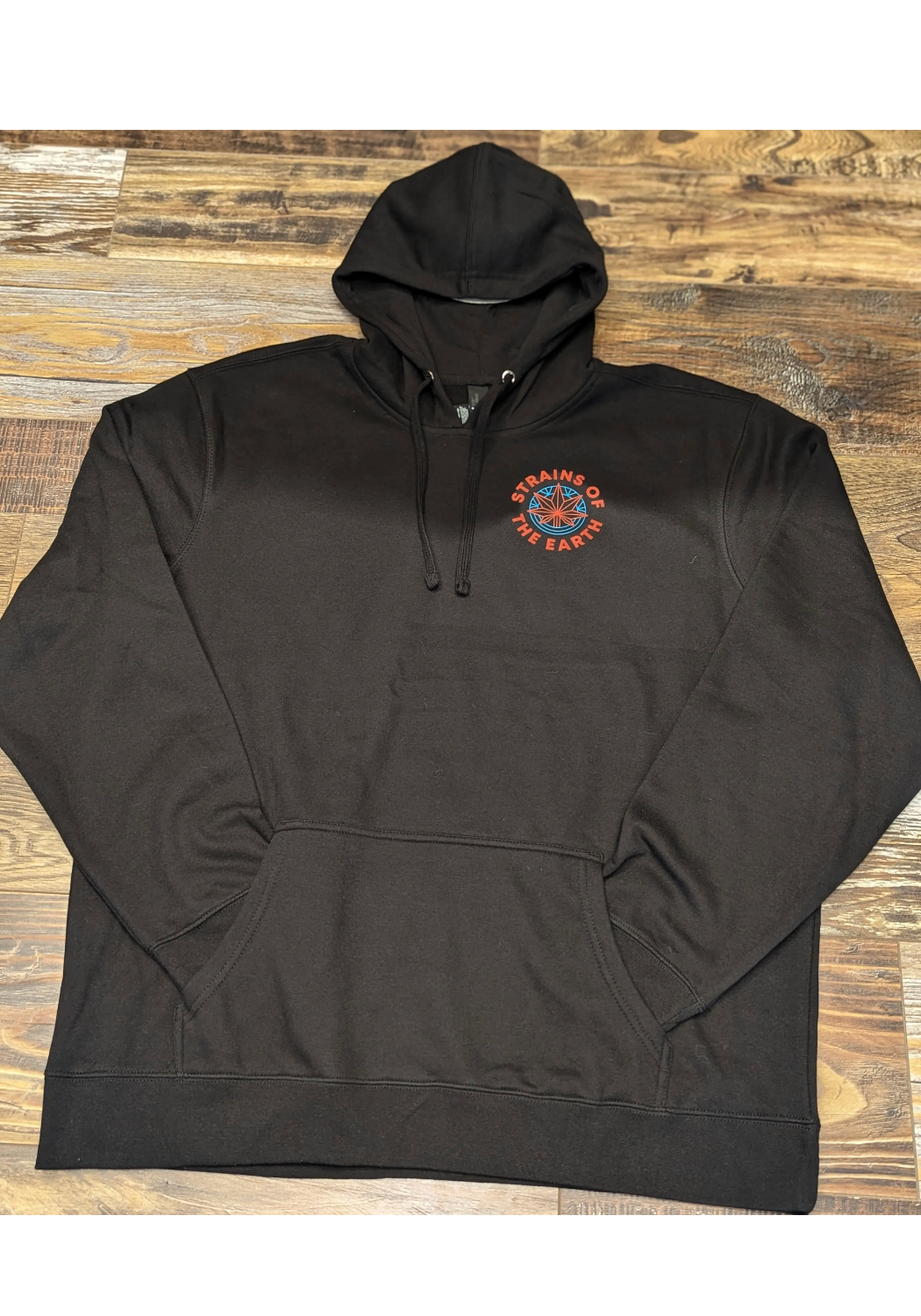 Strains OF The Earth | Pullover Hoodie | Assorted Sizes | Black