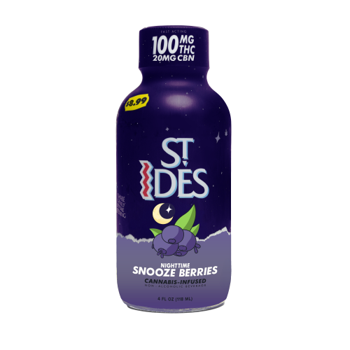 ST. IDES - Snooze Berries 4oz Shot - 100mg - Drink