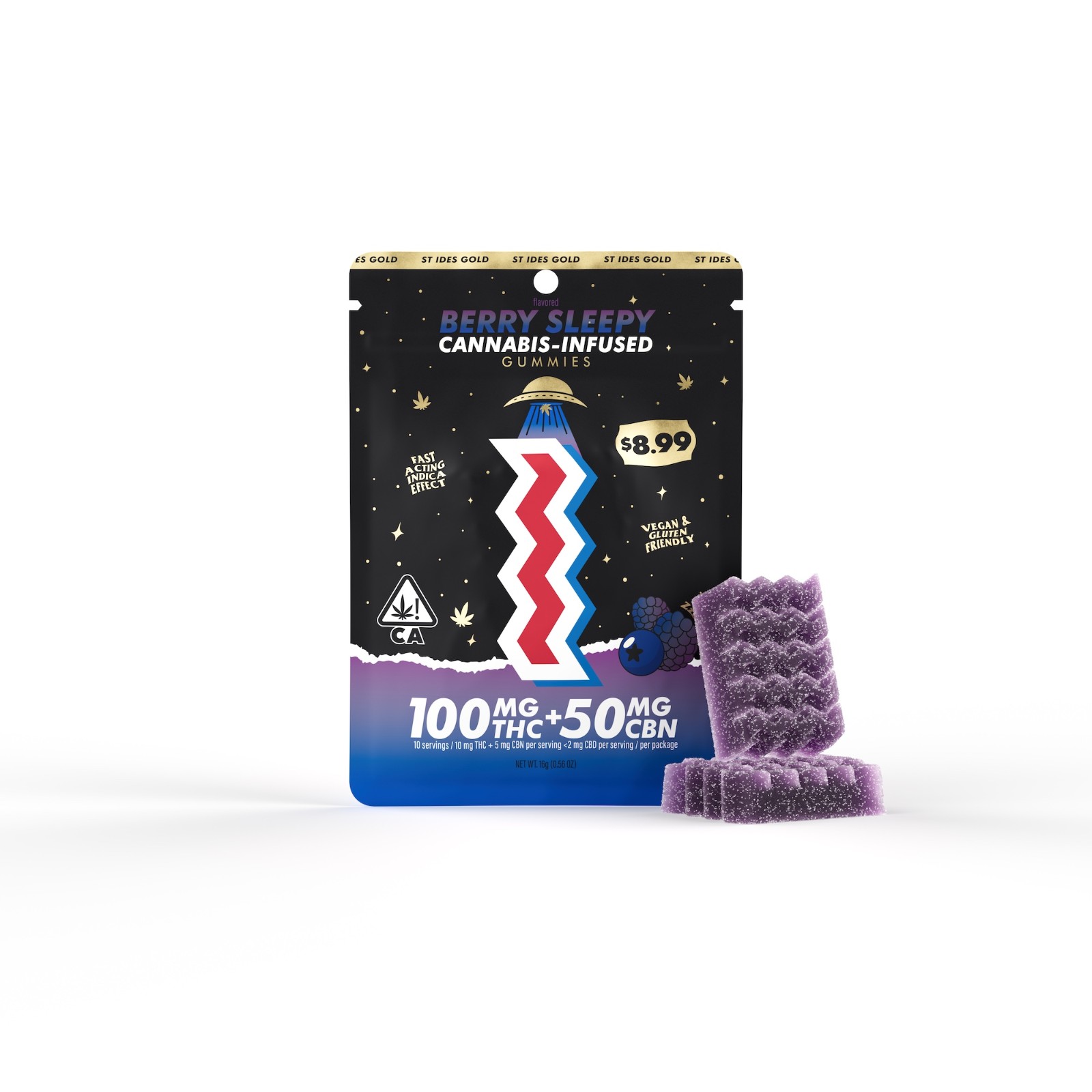 Berry Sleepy | Gummies | 2:1 THC:CBN | 100mg