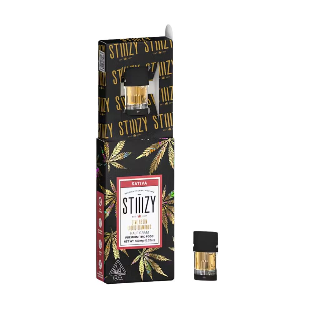 GREEN CRACK LIVE RESIN LIQUID DIAMONDS POD 0.5g - STIIIZY