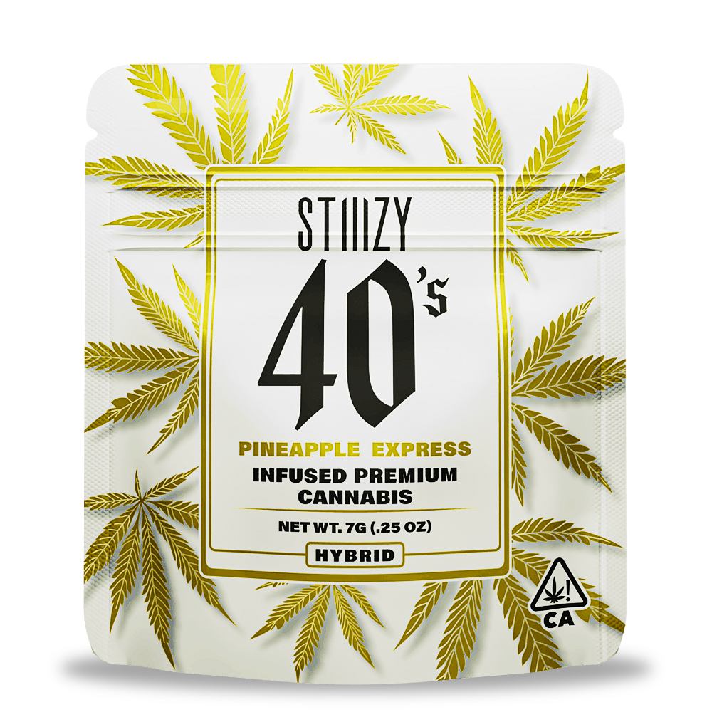 PINEAPPLE EXPRESS 40's INFUSED MYLAR 7G