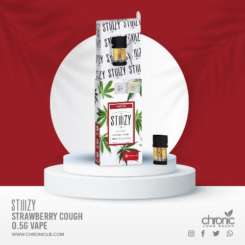 STIIIZY - Strawberry Cough - 0.5g - Vape