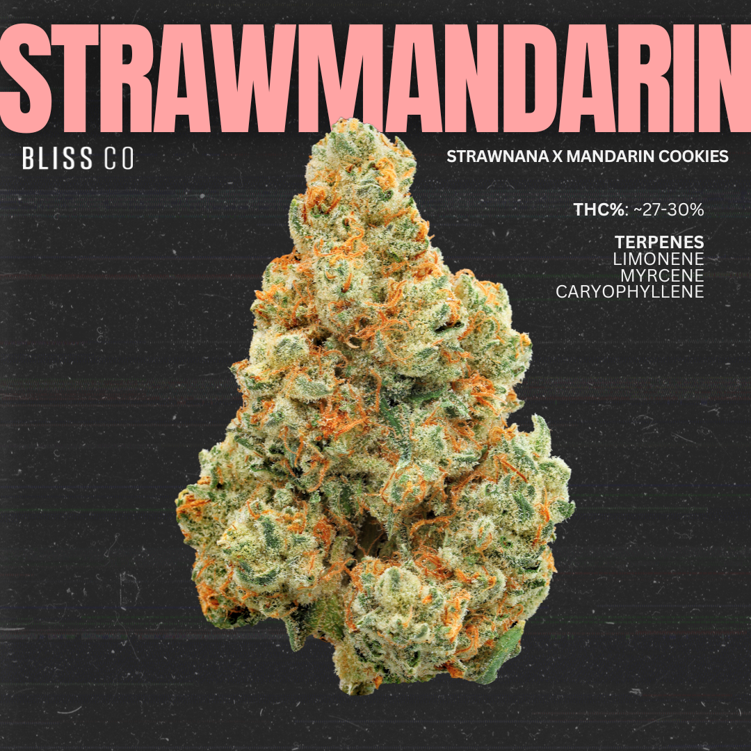 Bliss Co/Wonderbrett Strawmandarin Split 7g Flower | Evergreen