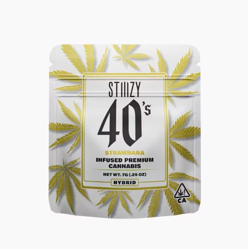 STIIIZY: Strawnana 40's Infused Flower 7g (H)