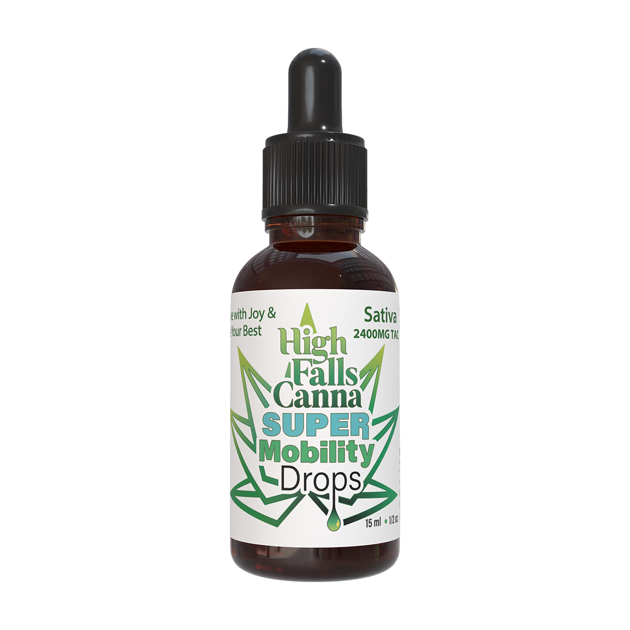 High Falls | Tincture | THC Drops - Super Mobility | 15ml
