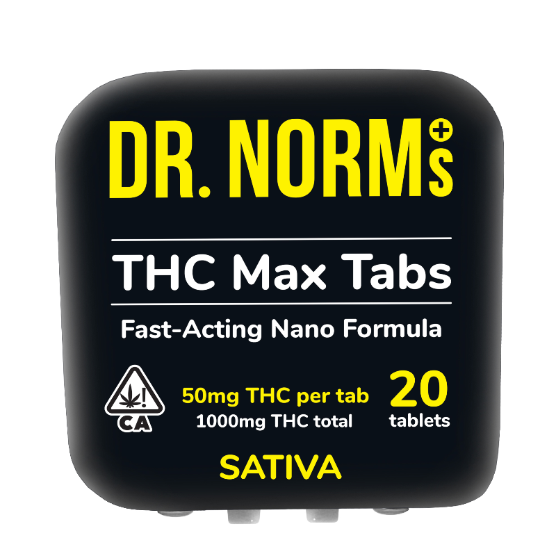 Dr. Norm's - Sativa THC Max Tablets 20ct 1000mg