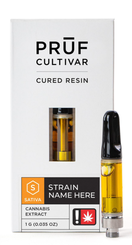 Pruf Cultivar Velvet Rain Cured Resin Cartridge 1g