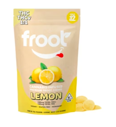 100mg Lemon 1:1 THCV Chews
