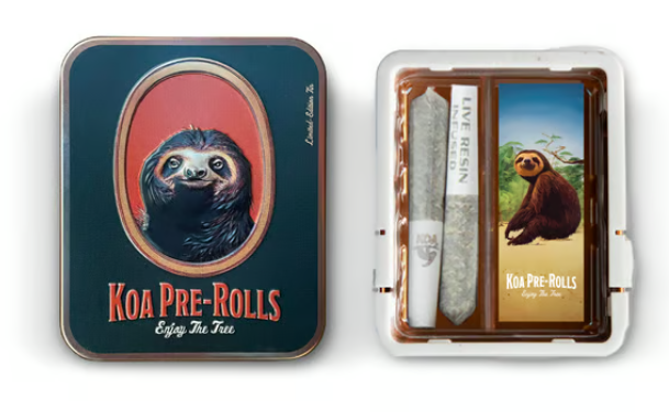 2pk Strawberry Cough Infused Prerolls - KOA