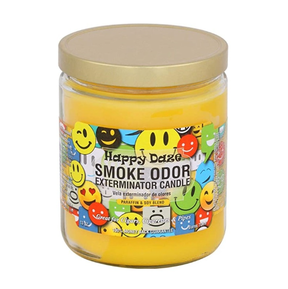 Smoke Odor Happy Daze Candle