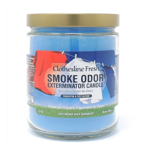 Smoke Odor Clothesline Fresh Candle
