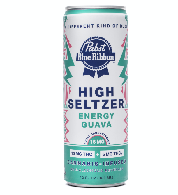Pabst Blue Ribbon - Seltzer - Daytime Guava - Drinks - 12oz - 15mg