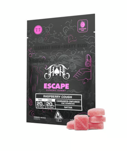 Edible: Raspberry Cough (CBC:THC) - 100mg