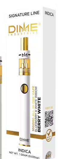 1g Berry White Disposable - Dime