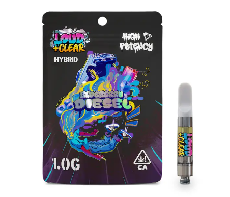 Loud&Clear - Vape: Blueberry Diesel (Liquid Diamonds)
