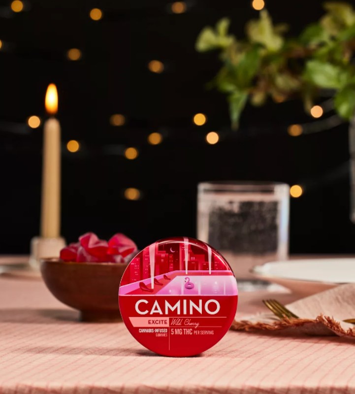 Kiva - Camino - Wild Cherry "Excite" Gummies - 100mg