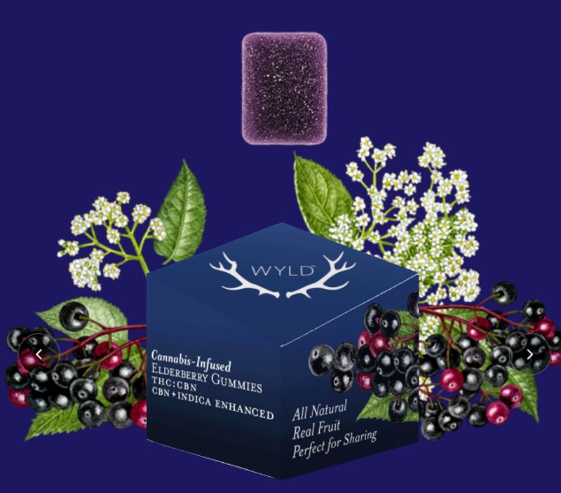 Wyld - Elderberry - 2:1 CBN- Indica Enhanced