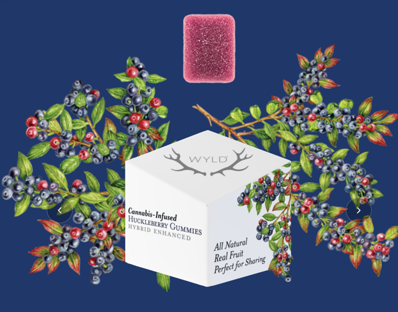 Wyld - Huckleberry - 100mg