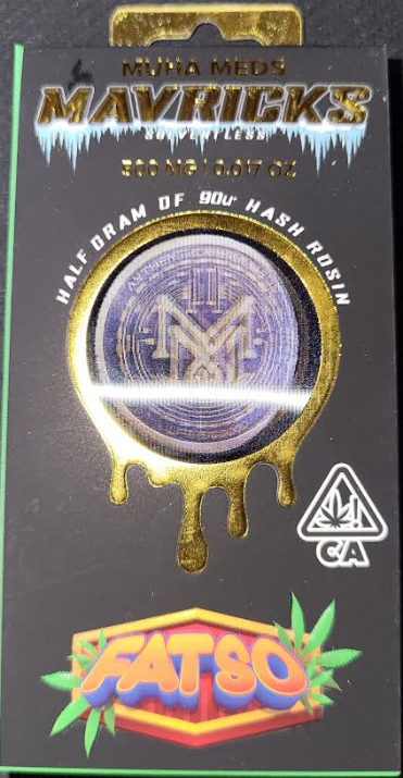 Fatso Hash Rosin Mavrick Disposable