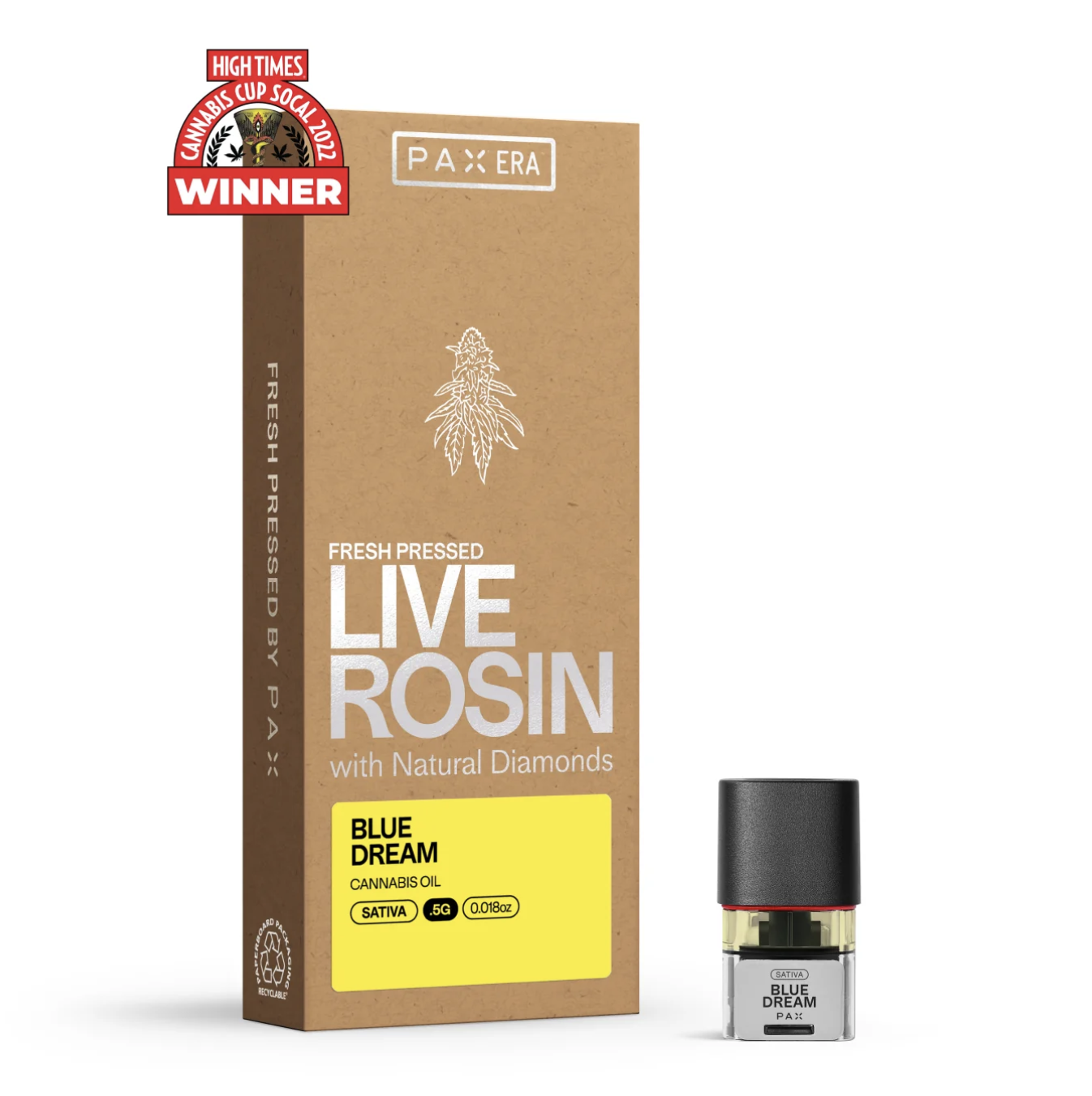 Blue Dream 1g Live Rosin w/ Diamonds Pod | PAX