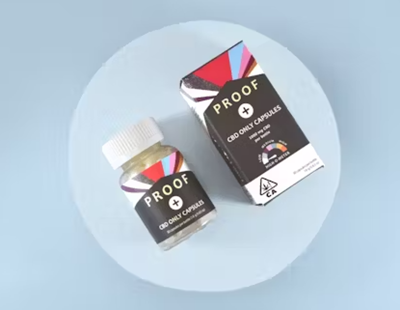Proof Extracts - CBD Only Capsules - 30pk