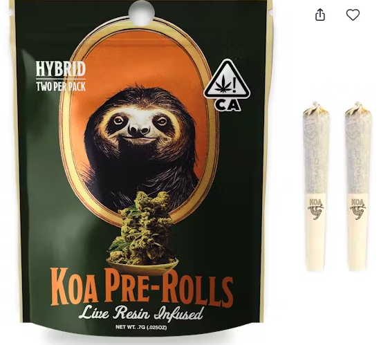 2pk Horchata x Jokerz Infused Preroll