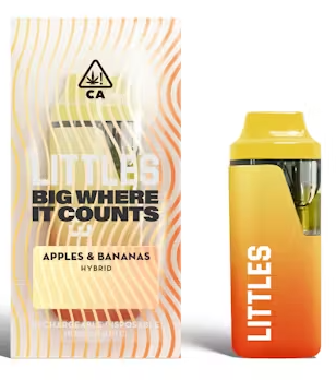 1ml Apples & Bananas Disposable