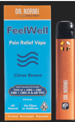 .5g Citrus Breeze Feel Well Disposable - Dr. Norms
