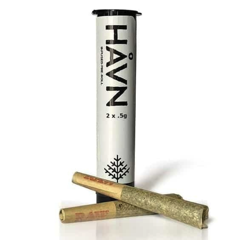 HAVN Cheese x Garlic Cheesecake 0.5g 2pk Hash Rosin Infused Preroll